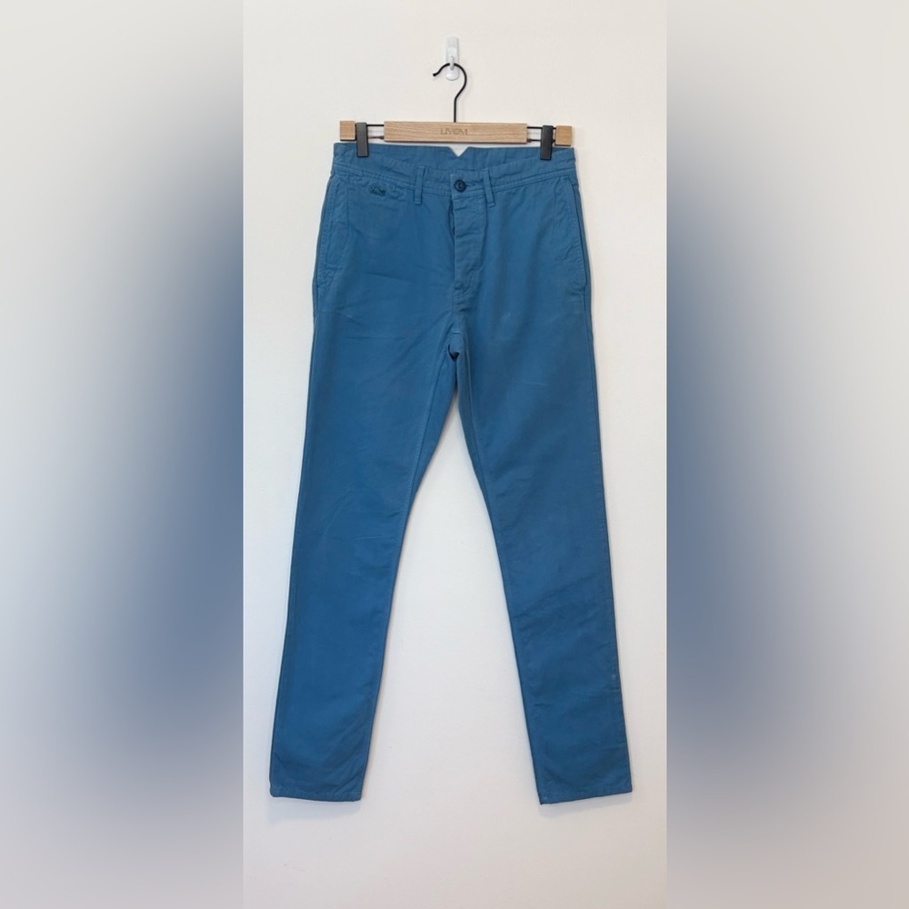 Lacoste Teal Blue Chinos